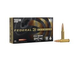 Federal Premium Gold Medal .308 Win 168 gr Ammo OTM - 20rds - GM308OTM1