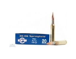 PRVI Partizan 30-06 150gr FMJ "M1 Garand" Ammunition 20rds - PP3.48