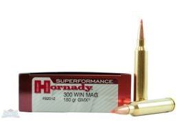 Hornady 300 Win Mag 150gr GMX Superformance Ammunition 20rds- - -82012