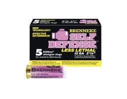 Brenneke Self-Defense 12 Gauge Shotshell Slug, 127 gr 5rds
