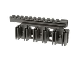 Midwest Industries Optic Rail Shell Holder, Black