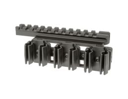 Midwest Industries Optic Rail Shell Holder, Black