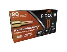 Fiocchi Hyperformance 6mm Creedmoor 80 gr CHP 20rds