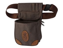 Browning Lona Shell Pouch, 5-Compartment, Flint/Brown - 121388692