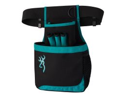 Browning Flash Shell Pouch, Black/Teal - 121062442
