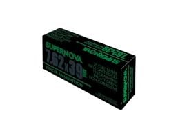Supernova 7.62x39mm 110gr FMJ 20rds - Bright Green