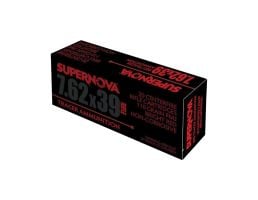 Supernova 7.62x39mm 110gr FMJ 20rds - Bright Red