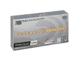 Federal Terminal Ascent 7mm Backcountry 155 gr PT 20rds