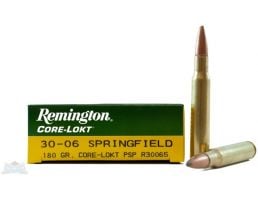 Remington Core-Lokt 180 gr PSP 30-06 Springfield Ammunition, 20 Rounds