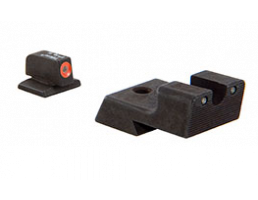 Trijicon 1911 Novak Cut HD Night Sight Set-Orange Front - CA128O