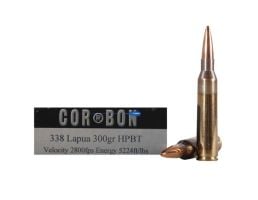 Corbon Performance Match .338 Lapua Magnum 300 gr JHPBT 20rds