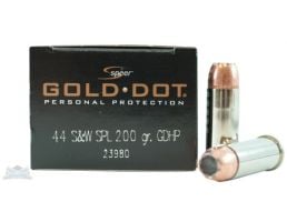 Speer 44 Special 200gr Gold Dot Ammunition 20rds - 23980