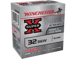 Winchester Ammunition Super-X .32 S&W 50rds Handgun Ammo for Reliable Shooting and Accuracy - 32BL2PW