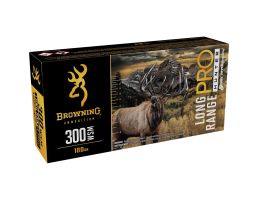Browning Ammunition Long Range Pro Hunter .300 WSM 180 gr Tipped MatchKing BT 20rds Rifle Ammo for High Accuracy - B192530002