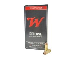 Winchester Ammunition Defense 10mm 180 gr JHP 50rds Handgun Ammo for Effective Self-Defense - USA10JHP