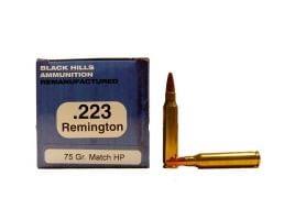 Black Hills 223 Remington 69gr Sierra MatchKing Re-Manufactured Ammunition 50rds - M223R12