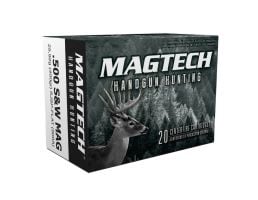 Magtech 500 S&W Magnum 400gr SJSP FP Ammunition 20rds - 500A