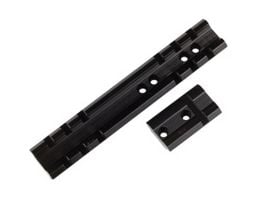 Weaver Marlin 45/30AS Aluminum Top Mount 1-Piece Scope Base, Silver - 48447