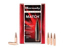 Hornady 65MM 264 BTHP Bullets  Match  140gr  100ct  26335
