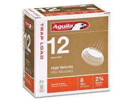 Aguila Competition 12 Gauge 2-3/4 inches 8 Shot 7/8 oz International Lead Shotshell, Birdshot, 25/Box - 1CHB1252
