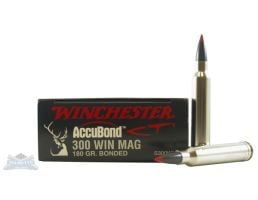 Winchester 300 Win Magnum 180gr Accubond CT Rifle Ammunition 20rds - S300WMCT