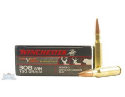 Winchester 308 150gr PowerMax Bonded Ammunition 20rds - X3085BP