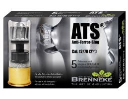 Brenneke USA ATS 12 Gauge 2.75" Shotgun Slug, 5/box - SL-122ATS