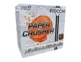 Fiocchi Paper Crusher 12 Gauge 2.75" #7.5 1 oz - 25rds - 12FPCRS7
