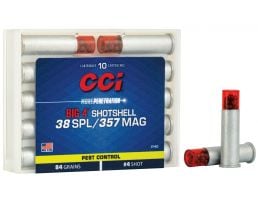 CCI BIG 4 84 gr Shotshell #4 Shot .38 Spl/357 Mag Ammo, 10/box - 3714CC