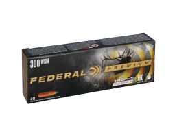 300 WSM Ammo Federal 300 WSM 180gr Trophy Copper Vital-Shok Ammunition 20rds - P300WSMTC1