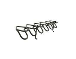 Hornady Square-Lok 18" x 4" 6-Gun Rack, Black