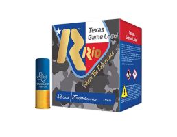 RIO Texas Game Load 36 12 Gauge 2-3/4" #6 1-1/4 Ounce 25rds