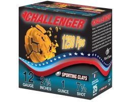 Challenger Sporting Clay 12 Gauge 2-3/4" #7.5 1 Ounce 250rds Case