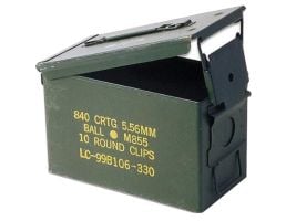 SCHRECK WHOLESALE GI .50 Cal Used Ammo Can, OD Green