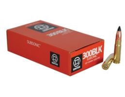 Gemtech 300 AAC Blackout 187gr Sub-Sonic Ammunition 20rds - 4346170G