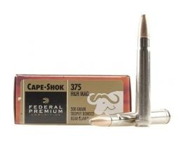 Federal 375 H&H Magnum 300gr Trophy bonded Bear Claw Ammunition 20rds - P375T1