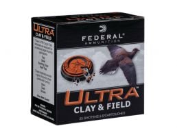 Federal 12ga 2.75" 1oz #7.5  Ultra Clay & Field Shotshell Ammunition 25rds - UC121SI 7.5
