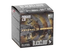Federal Black Cloud 28 Gauge 3" 4 3/4 Ounce 25rds