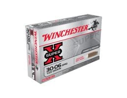 Winchester Super-X 30-06 Springfield 125 Grain Ceneterfire Rifle Ammunition, 20rds 
