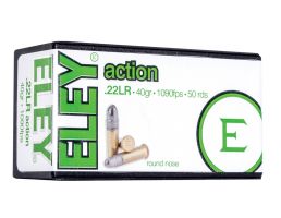 ELEY Action .22 LR All-Purpose Accuracy Ammunition, 50 Rounds 