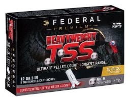 Federal HEAVYWEIGHT TSS, 12ga ,3", 1 3/4oz, #9 ,Turkey Load-PTSSX193F 7