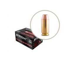 Ammo Inc STREAK 40 S&W 180gr TMJ Tracer Practice Ammo, 20 Rounds - 40180TMC-STRK-RED