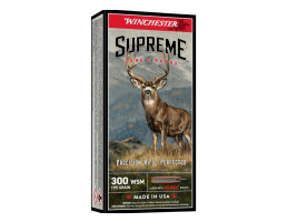 Winchester Supreme Long Range 300 WSM 195gr BC Max Ammo, 20rd