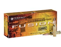 Federal Fusion MSR 6.5 Grendel 120 gr Soft Point 20 Rounds Ammunition - F65GDLMSR1