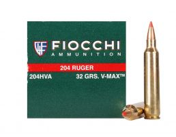 Fiocchi Extrema .204 Ruger 32 gr VMAX 50 Rounds Ammunition - 204HVA