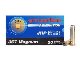 Prvi Partizan .357 Magnum 158 gr 50 Rounds Ammunition - PPD357