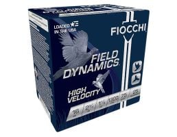 Fiocchi Shooting Dynamics 16 GA 2.75" 1 1/8 oz. #7.5 High Velocity 25 Shotshells - 16HV75