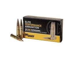 Sig Sauer Elite Ball 125 gr FMJ .300 Blackout Ammo, 20/box - E300B1-20