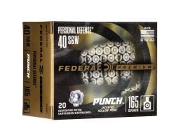Federal Premium Personal Defense 40 S&W 165gr JHP 20rds - PD40P1