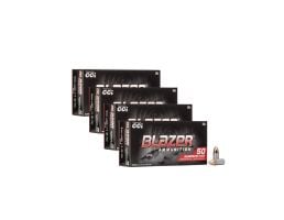 CCI Blazer 115gr FMJ Aluminum Case 9mm Ammunition 200 Rounds